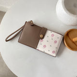 En-ji Naiko Long Wallet - Khaki