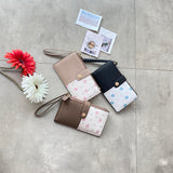 En-ji Naiko Long Wallet - Almond