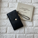 En-ji Kimi Long Wallet - Black