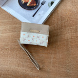 En-ji Seiko Wallet - Cream