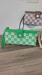 En-ji Hyori Wallet - Green