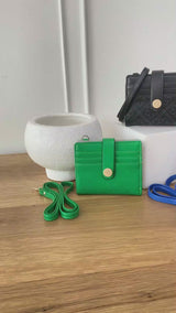 En-ji Jinju Card Wallet - Black