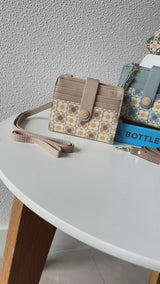 En-ji Tori Card Wallet - Olive