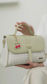 En-ji Hyora Handbag - Mint