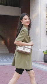 En-ji Dahyun Shoulderbag - Khaki