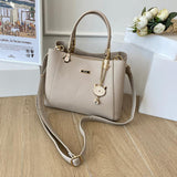 En-ji Hyoju Handbag - Almond - EN-JI