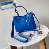 En-ji Hyoju Handbag - Blue