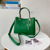 En-ji Hyoju Handbag - Green