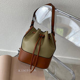 En-ji Yeonsu Handbag - Olive - EN-JI