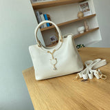 En-ji Junyung Handbag - Ivory - EN-JI