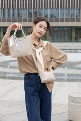 En-ji Hari Handbag - Almond - EN-JI