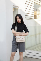 En-ji Amie Shoulderbag - Almond