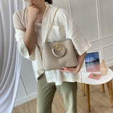 En-ji Chanyoung Handbag - Cream