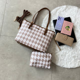 En-ji Monami Totebag - Khaki