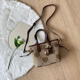 En-ji Sangmi Handbag - Brown