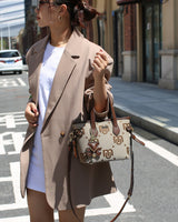 En-ji Sangmi Handbag - Brown
