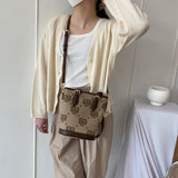 En-ji Yunabi Handbag - Brown