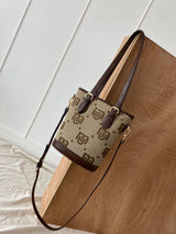En-ji Yunabi Handbag - Brown
