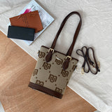 En-ji Yunabi Handbag - Brown