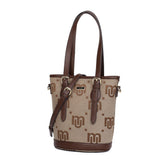 En-ji Yunabi Handbag - Brown