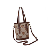 En-ji Yunabi Handbag - Brown
