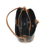 En-ji Mijin Handbag - Black