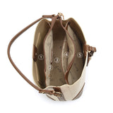 En-ji Mijin Handbag - Khaki