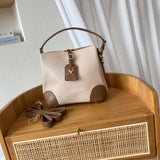 En-ji Mijin Handbag - Khaki