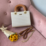 En-ji Haejin Handbag - Almond