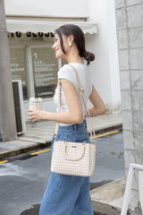 En-ji Hanri Handbag - Cream