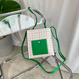 En-ji Cheonha Shoulderbag  - Green