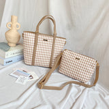 En-ji Kyeoni Handbag - Almond