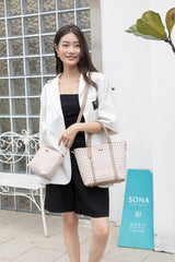 En-ji Kyeoni Handbag - Almond