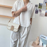 En-ji Soohyang Shoulderbag - Almond