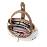 En-ji Renji Handbag - Cream