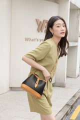 En-ji Renji Handbag - Cream