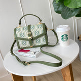 En-ji Domi Handbag - Olive