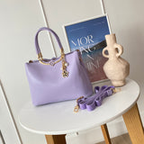 En-ji Mizui Handbag - Lilac