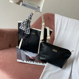 En-ji Shinbi Handbag - Black