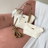 En-ji Shinbi Handbag - Ivory
