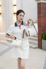 En-ji Shinbi Handbag - Mint