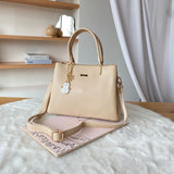 En-ji Arumi Handbag - Almond