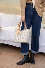 En-ji Suga Handbag - Khaki