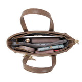 En-ji Hikari Handbag - Khaki