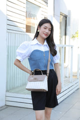 En-ji Sunhwa Handbag - Mint