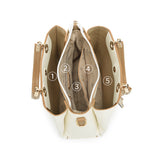 En-ji Shinji Handbag - Khaki