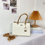 En-ji Shinji Handbag - Khaki