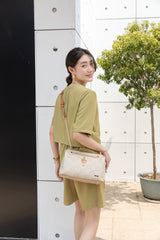 En-ji Reina Shoulderbag - Khaki