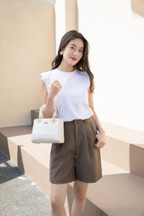 En-ji Seora Handbag - Mint