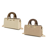 En-ji Injoo Handbag - Cream